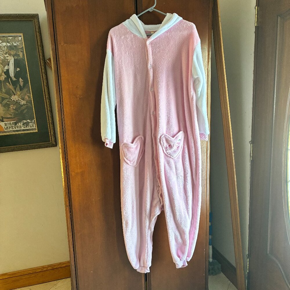 Hello Kitty Plush Onsie Size Small